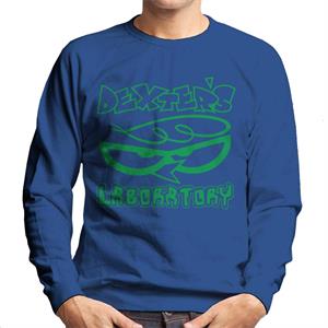 Dexter's Laboratory Logo Silhouette Men's Sweatshirt