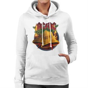 AC/DC Christmas Hells Bells Women's Hooded Sweatshirt