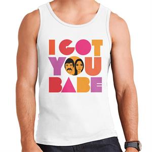 Sonny & Cher Headshot I Got You Babe Men's Vest