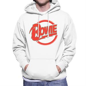 David Bowie Neon Logo Men's Hooded Sweatshirt