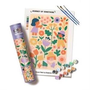 Kids Paint by Numbers Flower Patch by Journey of Something