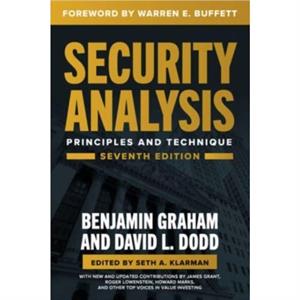 Security Analysis Seventh Edition Principles and Techniques by Warren Buffett