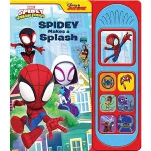 Disney Junior Marvel Spidey Makes A Splash Sound Book by P I Kids