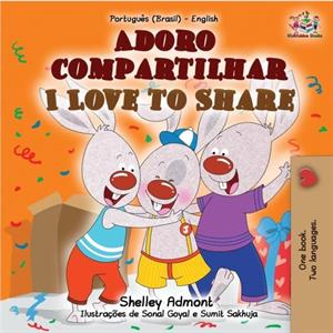 I Love to Share Portuguese English Bilingual Book for Kids Brazilian by Kidkiddos Books