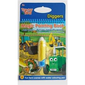 Tractor Ted  Magic Painting Book  Diggers by Alexandra Heard