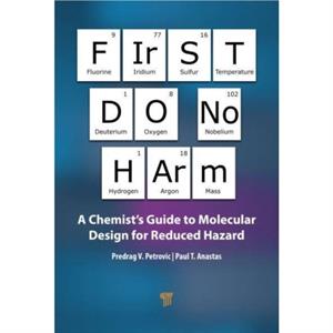 First Do No Harm by Anastas & Paul T. Yale University & U.S.A.