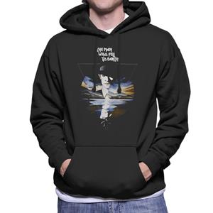 The Man Who Fell To Earth Theatrical Poster Men's Hooded Sweatshirt