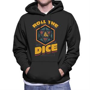 Dungeons & Dragons 1974 Roll The Dice Men's Hooded Sweatshirt