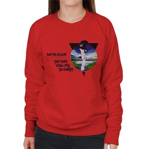 The Man Who Fell To Earth David Bowie Women's Sweatshirt