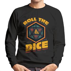 Dungeons & Dragons 1974 Roll The Dice Men's Sweatshirt