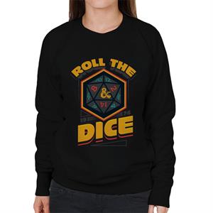 Dungeons & Dragons 1974 Roll The Dice Women's Sweatshirt