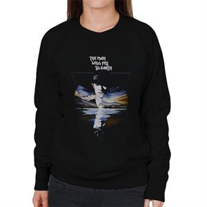 The Man Who Fell To Earth Theatrical Poster Women's Sweatshirt