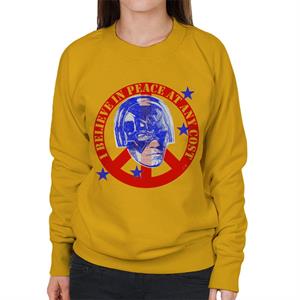 Peacemaker I Believe In Peace At Any Cost Women's Sweatshirt