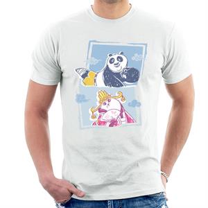 Kung Fu Panda Po And Mei Mei Men's T-Shirt