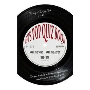 Pop Quiz Book 1975 by Jb