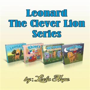 Leonard The Clever Lion series by Leela Hope