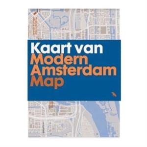 Modern Amsterdam Map by Rixt Woudstra