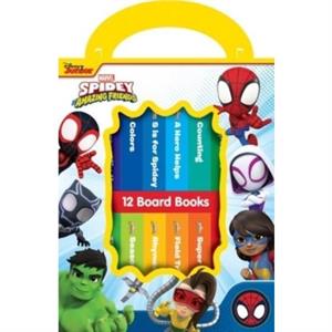 Disney Junior Marvel Spidey  His Amazing Friends 12 Books My First Library by P I Kids