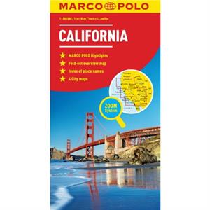 California Marco Polo Map by Marco Polo