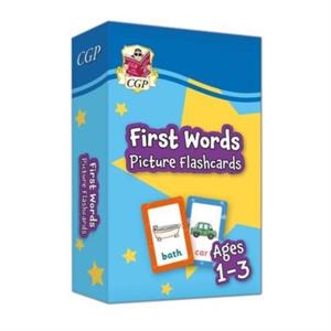 First Words Picture Flashcards for Ages 13 by CGP Books