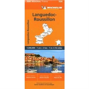 LanguedocRoussillon  Michelin Regional Map 526 by Michelin