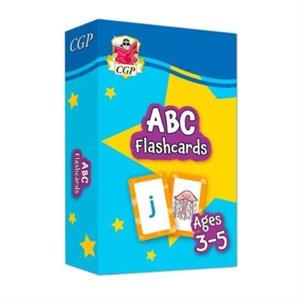 ABC Flashcards for Ages 35 perfect for learning the alphabet by CGP Books