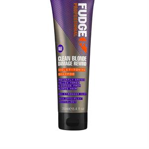 Fudge Clean Blonde Damage Rewind Violet Toning Shampoo 250ml