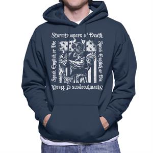 Stormtroopers of Death Speak English Soldier Flag Men's Hooded Sweatshirt