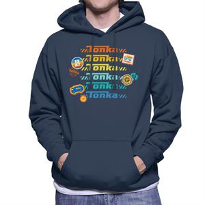 Tonka Rainbow Print Men's Hooded Sweatshirt