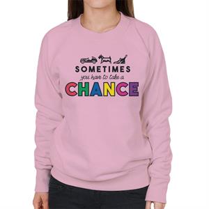 Monopoly Take A Chance Women's Sweatshirt