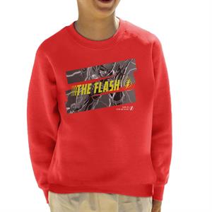 The Flash Saving Future And Past Kid's Sweatshirt