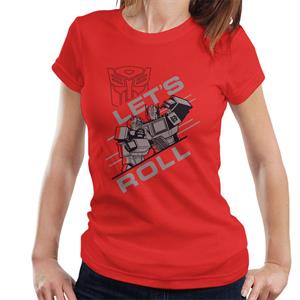 Transformers Lets Roll Women's T-Shirt