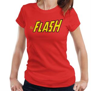 The Flash Paint Streaks Logo Women's T-Shirt