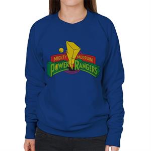 Power Rangers Classic Mighty Morphin Logo Women's Sweatshirt