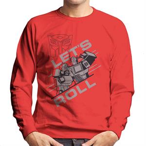 Transformers Lets Roll Men's Sweatshirt