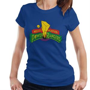 Power Rangers Classic Mighty Morphin Logo Women's T-Shirt