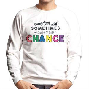 Monopoly Take A Chance Men's Sweatshirt