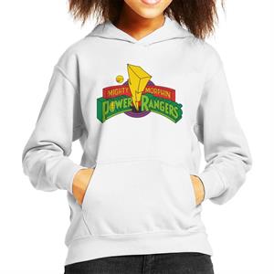 Power Rangers Classic Mighty Morphin Logo Kid's Hooded Sweatshirt