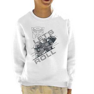 Transformers Lets Roll Kid's Sweatshirt