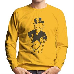 Monopoly Man Cane Lean Men's Sweatshirt