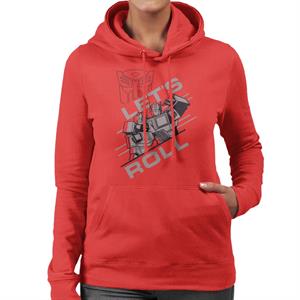 Transformers Lets Roll Women's Hooded Sweatshirt