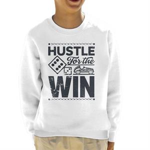 Monopoly Hustle For The Win Kid's Sweatshirt