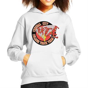 The Flash Central City College Track Team Kid's Hooded Sweatshirt