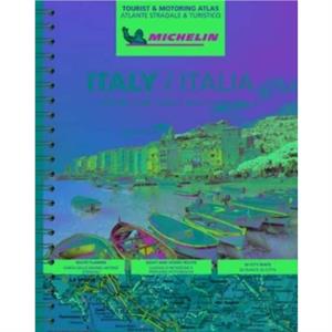 Italy  Tourist and Motoring Atlas A4Spiral by Michelin