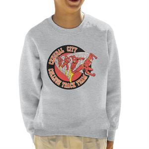 The Flash Central City College Track Team Kid's Sweatshirt