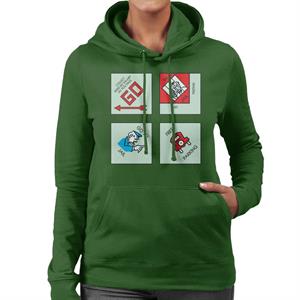 Monopoly Classic Corner Tiles Women's Hooded Sweatshirt