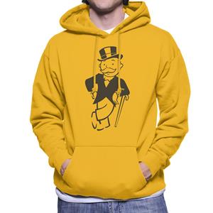 Monopoly Man Cane Lean Men's Hooded Sweatshirt