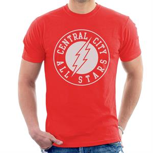 The Flash Central City All Stars Lightning Logo Men's T-Shirt