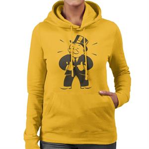 Monopoly Man Thumbs Up Women's Hooded Sweatshirt