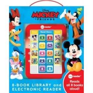 Disney Mickey and Friends Me Reader 8Book Library and Electronic Reader Sound Book Set by Pi Kids